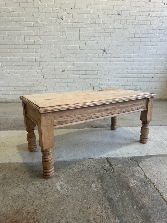 Petite Antique Pine English Coffee Table c. 1900