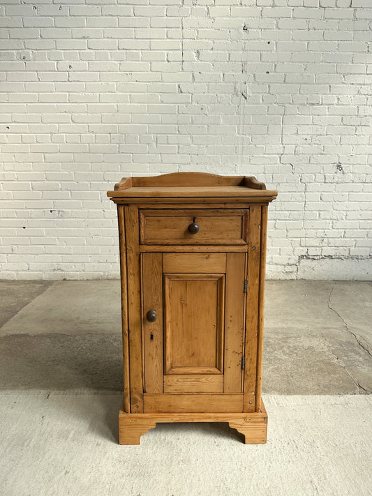 A Large Antique Pine Side Cabinet, c. 1880