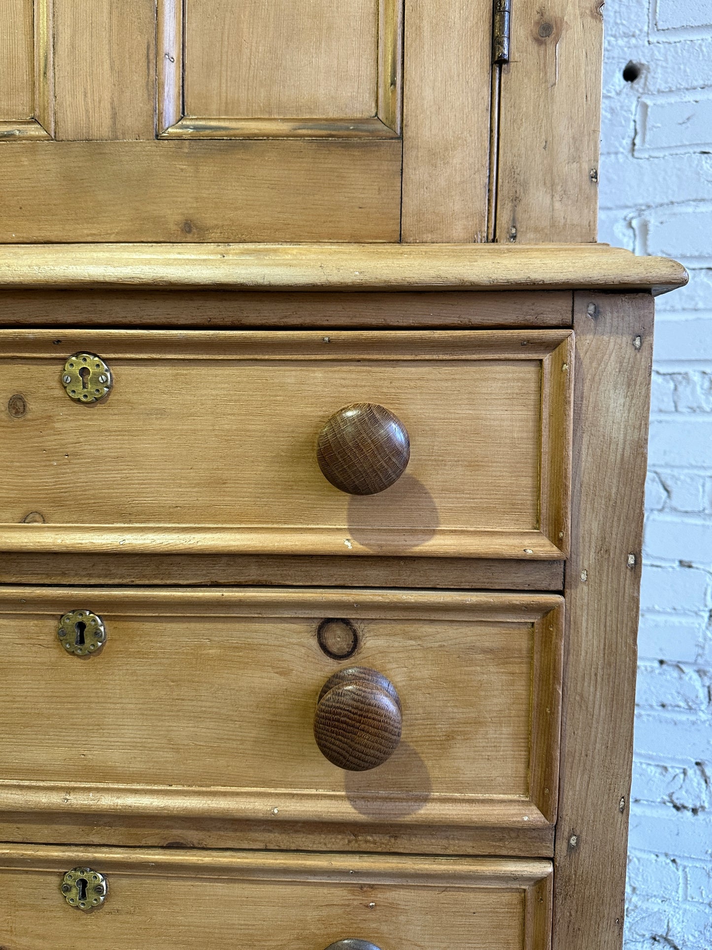 Antique English Housekeeper's Cupboard c. 1880