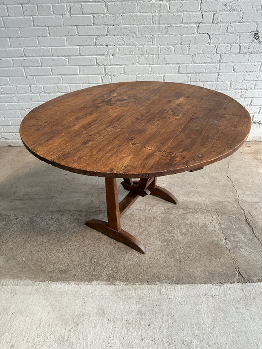 Antique French Oak Vendange Table c. 1880