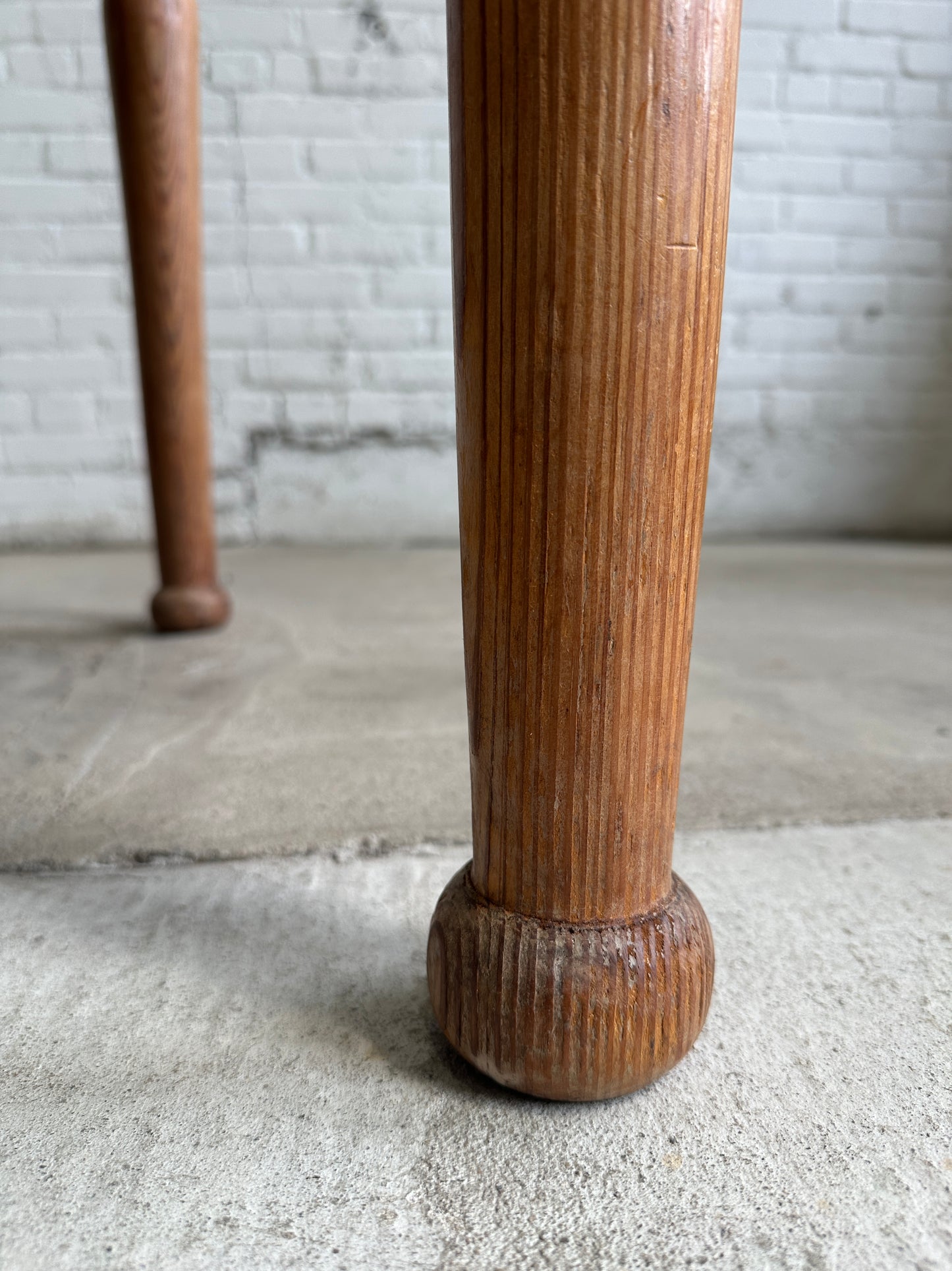 An Antique English Pitch Pine Desk c. 1900