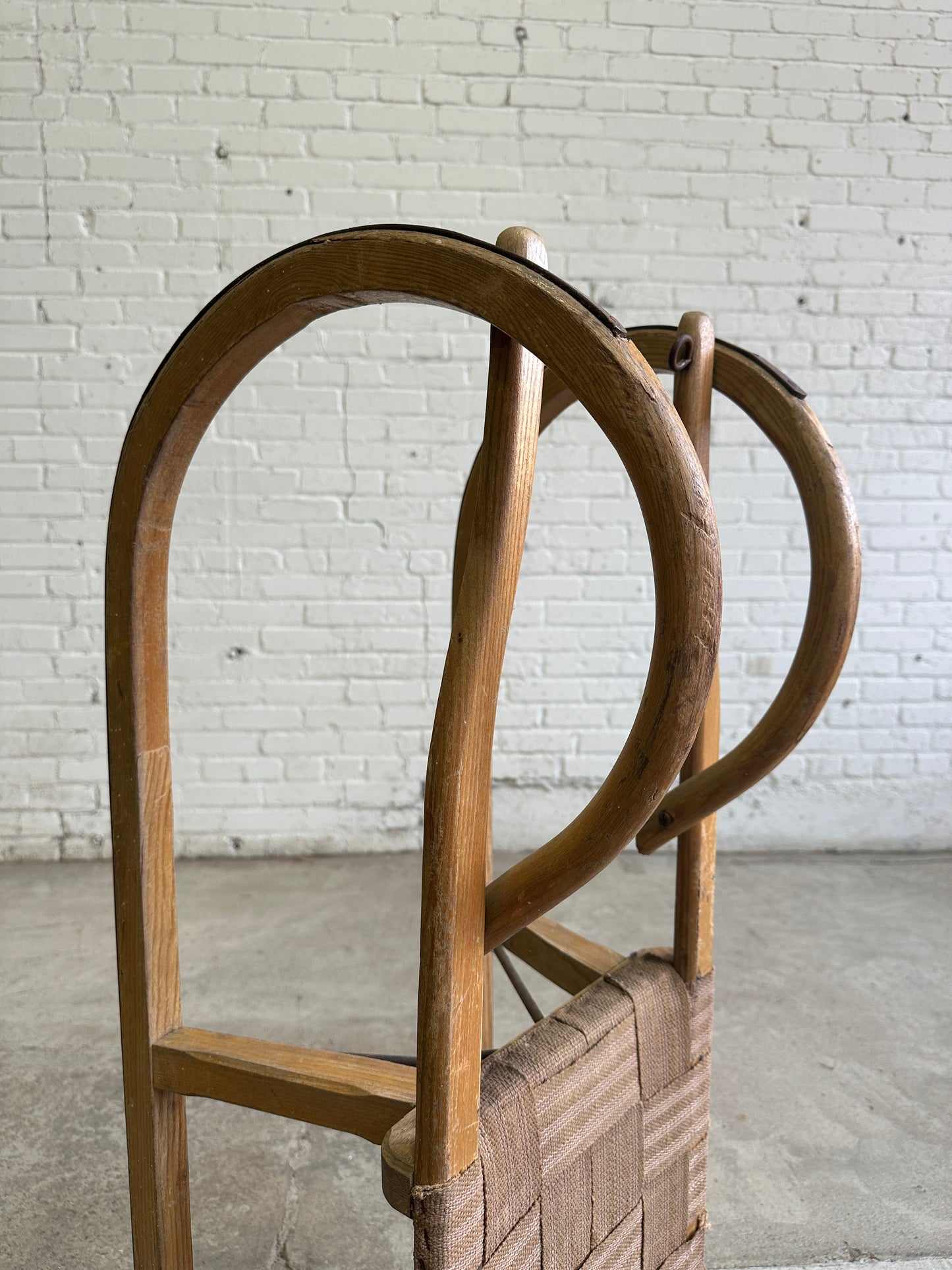 Antique German Swoopy Sled, c. 1910