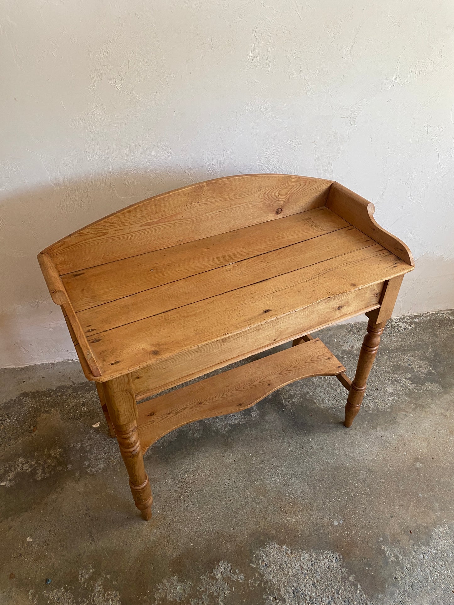 Antique Pine English Washstand c. 1890