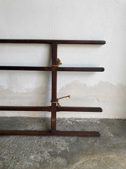 11-Foot Antique Herb Drying Rack or Pot Rack c. 1890