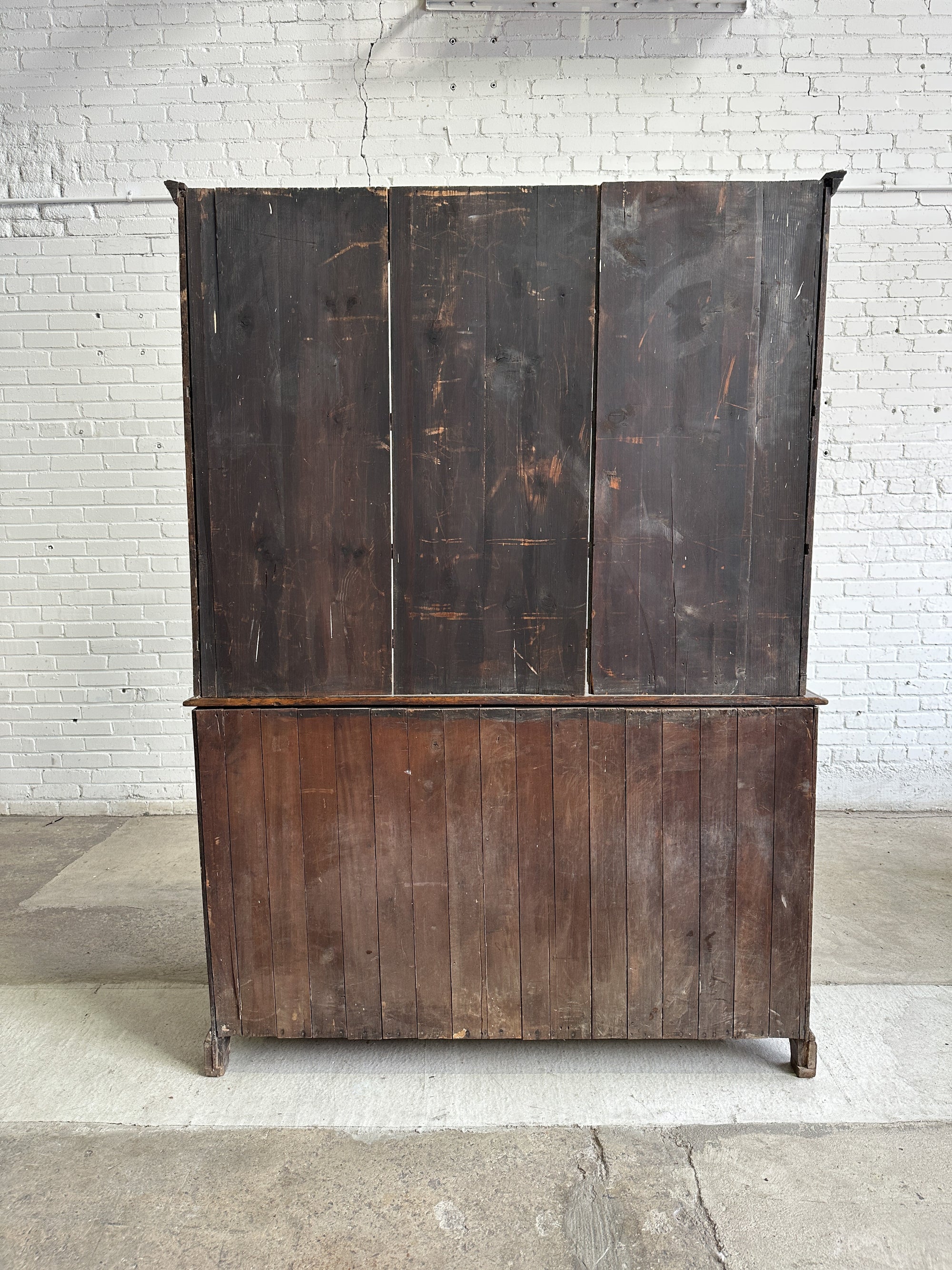 Antique Oak English Kitchen Dresser c. 1870