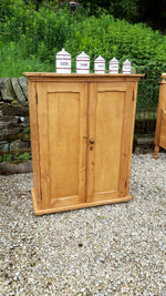 Antique Pine English Cupboard c. 1880