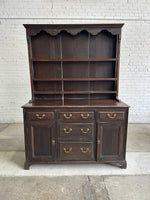 Antique Oak English Kitchen Dresser c. 1870