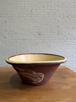 A Large Antique English Dairy Bowl, c. 1890