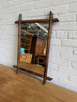 Antique French Faux Bamboo Mirrors, c. 1900