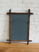 Antique French Faux Bamboo Mirrors, c. 1900