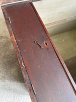 Antique Scumbled Marriage Chest with Hidden Drawers, c. 1870