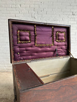 Antique Scumbled Marriage Chest with Hidden Drawers, c. 1870