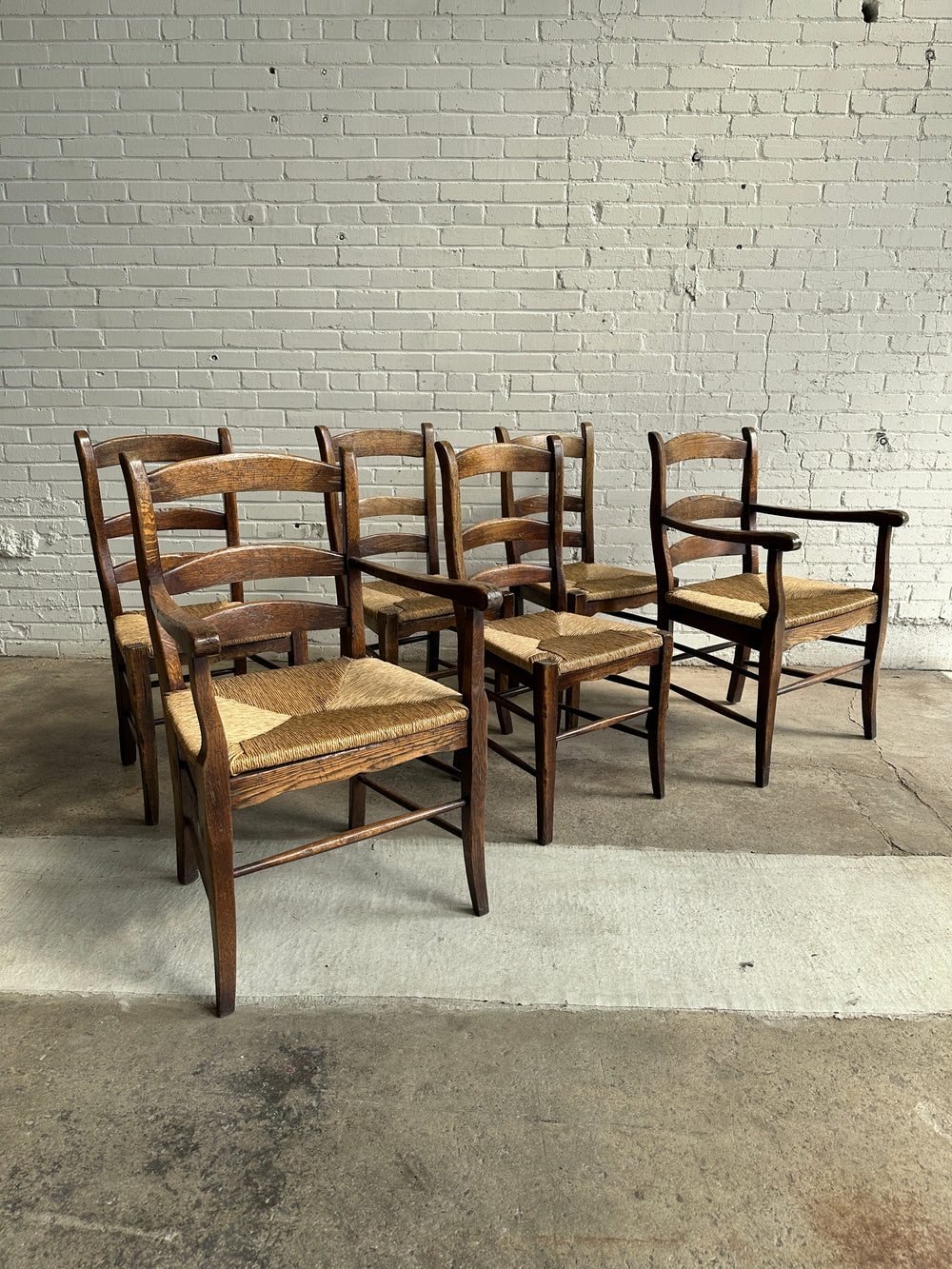 Antique Scumbled Marriage Chest with Hidden Drawers, c. 1870