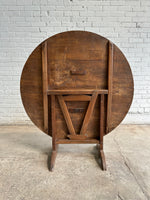Antique French Oak Vendange Table c. 1880