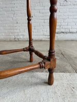 Antique Oak English Side Table c. 1900