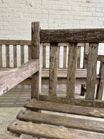 Antique English 3-Piece Teak Garden Set