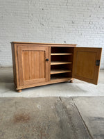 An Antique Pine English Cupboard c. 1880