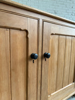 An Antique Pine English Cupboard c. 1880