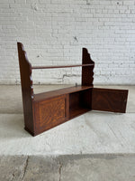 Antique Oak English Wall Shelf c. 1900