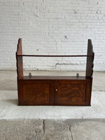 Antique Oak English Wall Shelf c. 1900