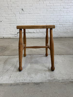 An Antique English Stool c. 1880