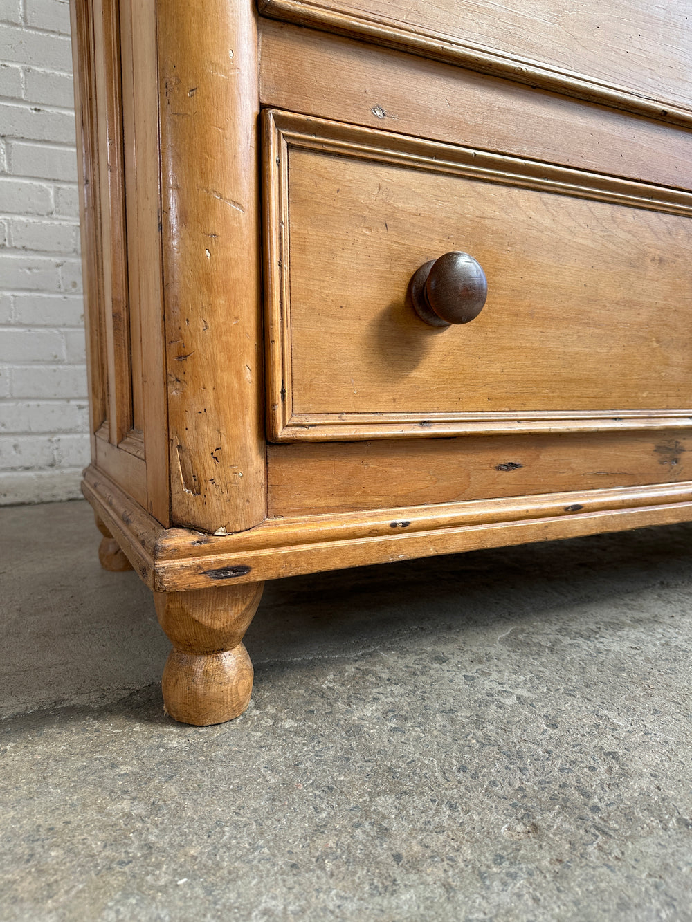 Antique Pine Housekeeper's Cupboard c. 1890
