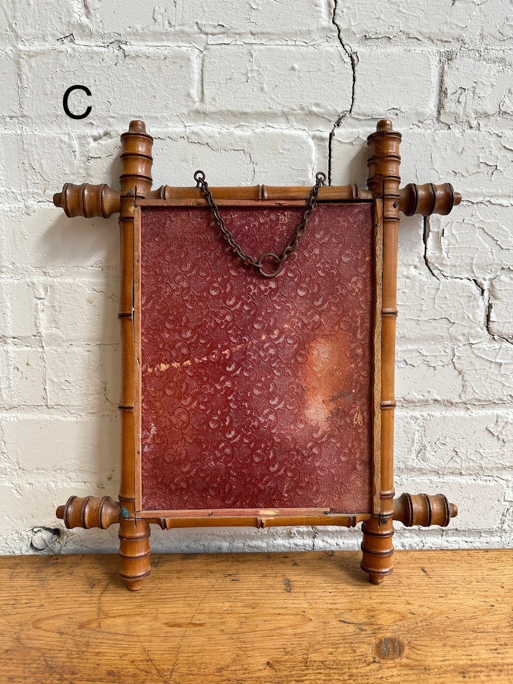 Antique French Faux Bamboo Mirrors