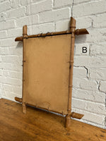 Antique French Faux Bamboo Mirrors