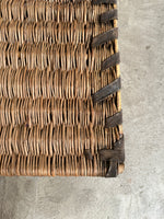 Antique Victorian Wicker Mill Basket c. 1900