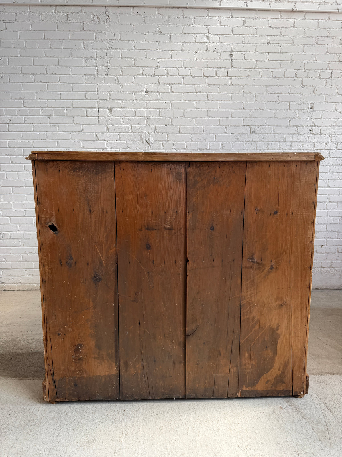 A Large English Antique Pine Chest of Drawers, c. 1880