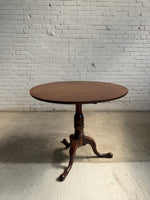 Antique Oak English Tilt-Top Table c. 1780
