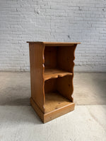 An Antique Pine English Side Table or Night Stand, c. 1900