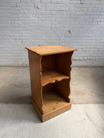 An Antique Pine English Side Table or Night Stand, c. 1900