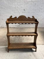 An Antique Oak Wall Shelf, c. 1910