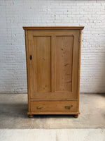 An Antique Pine Linen Cupboard, c. 1900