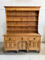 Antique Pine English Dresser c. 1890