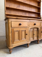 Antique Pine English Dresser c. 1890