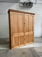 An Extra Large Antique English Housekeeper's Cupboard, c. 1870