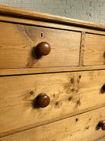 Antique Pine Chest of Drawers c. 1880
