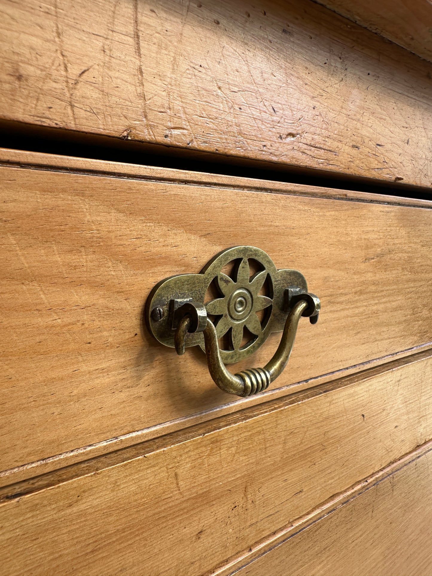 A Tall Narrow Pine English Dresser, c. 1900
