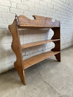 A Large Antique Pine Wall Shelf c. 1890