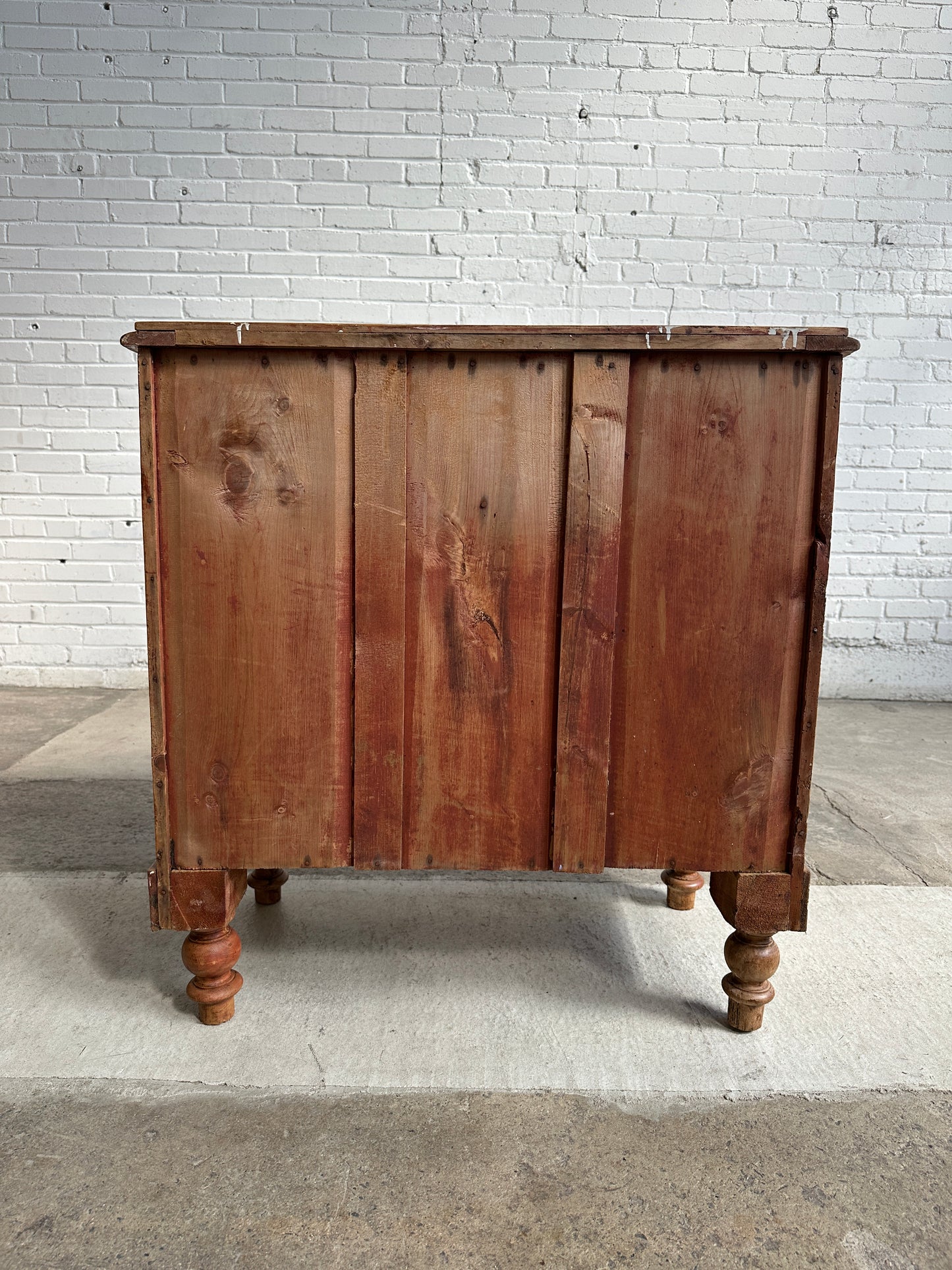 Antique Pine English Chest of Drawers c. 1880