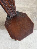 An Antique Welsh Oak Spinning Chair, c. 1890