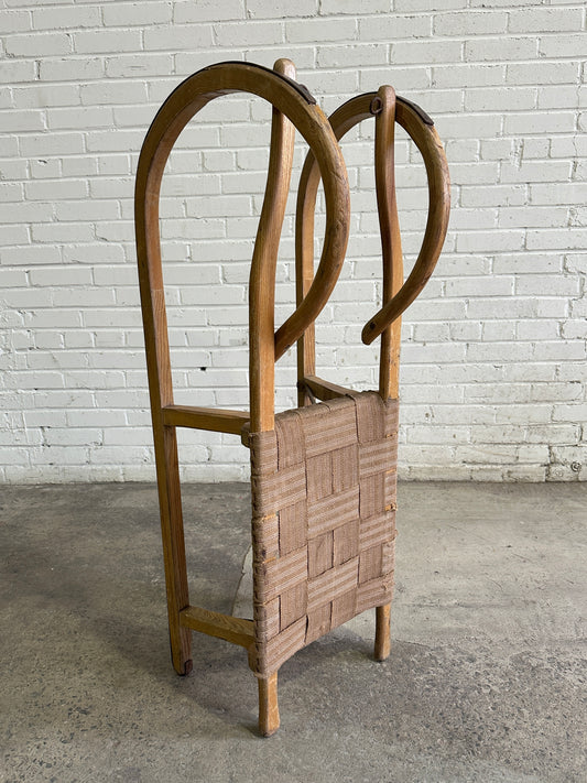 Antique German Swoopy Sled, c. 1910