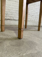 Antique Pine English Side Table, c. 1880