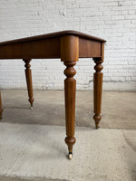 An English Walnut William IV Sofa or Side Table c. 1840