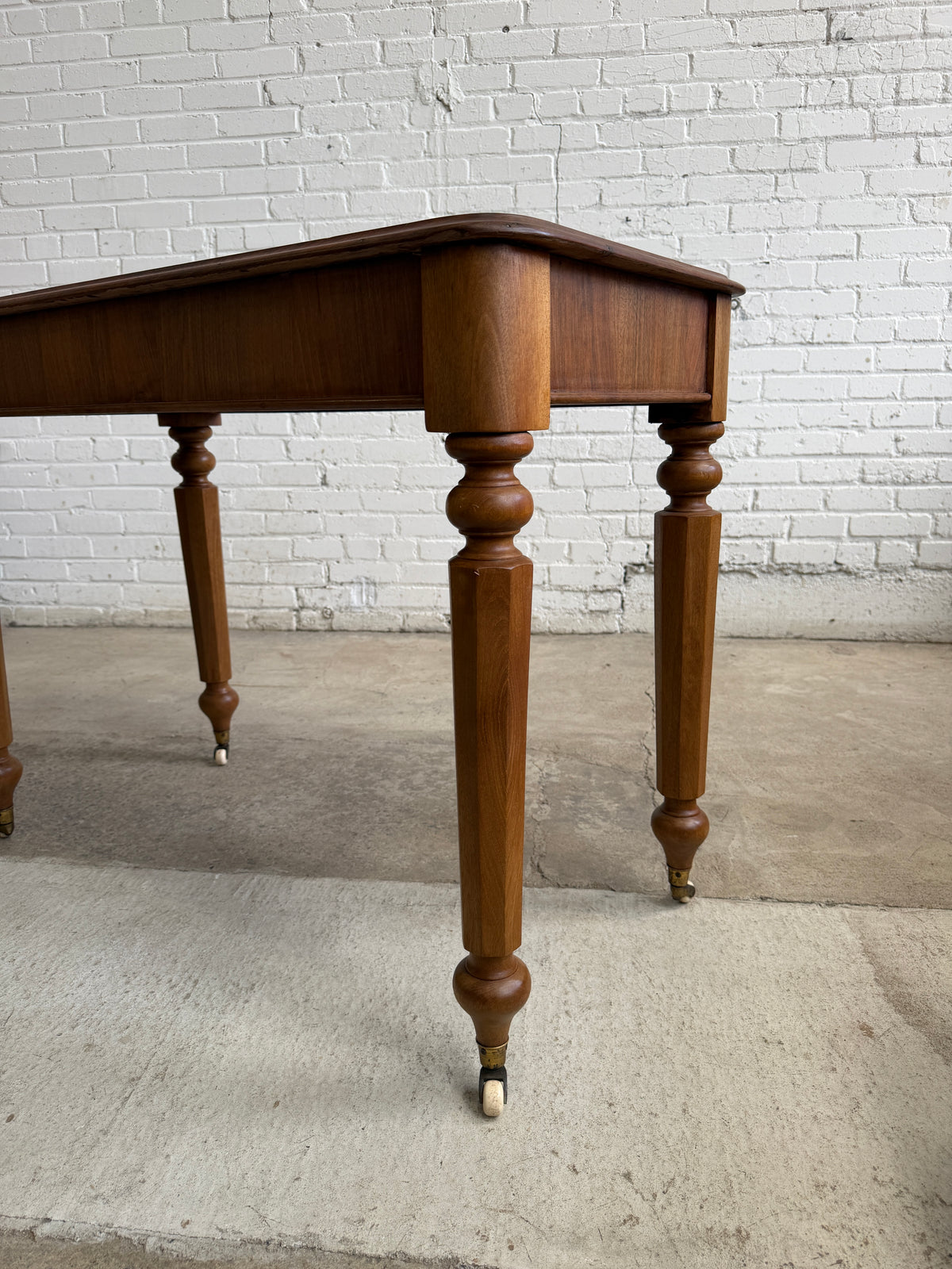 An English Walnut William IV Sofa or Side Table c. 1840