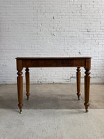An English Walnut William IV Sofa or Side Table c. 1840