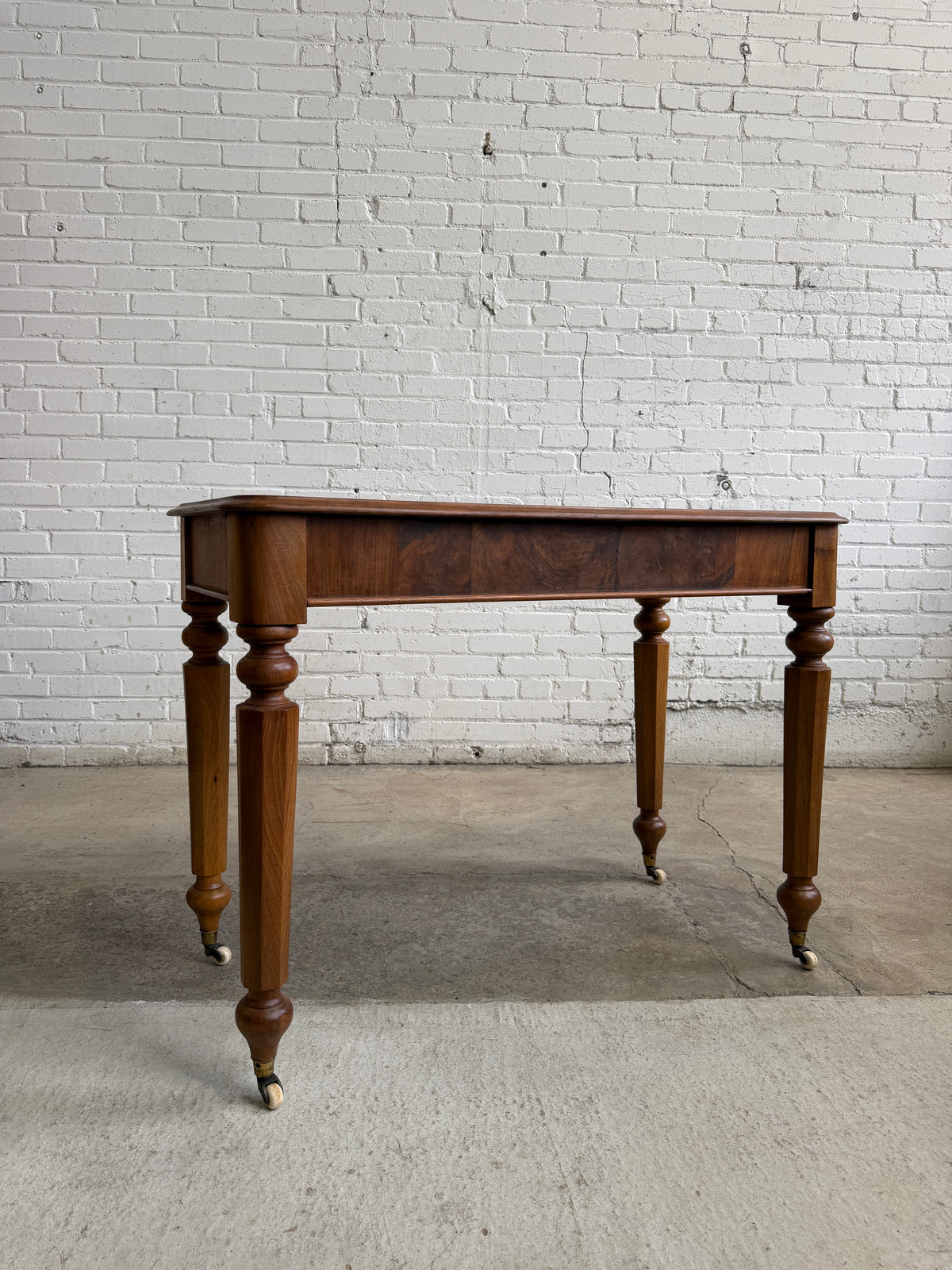 An English Walnut William IV Sofa or Side Table c. 1840