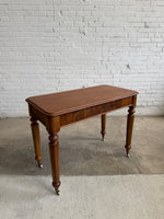 An English Walnut William IV Sofa or Side Table c. 1840